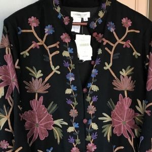 Embroidered Woolen Jacket